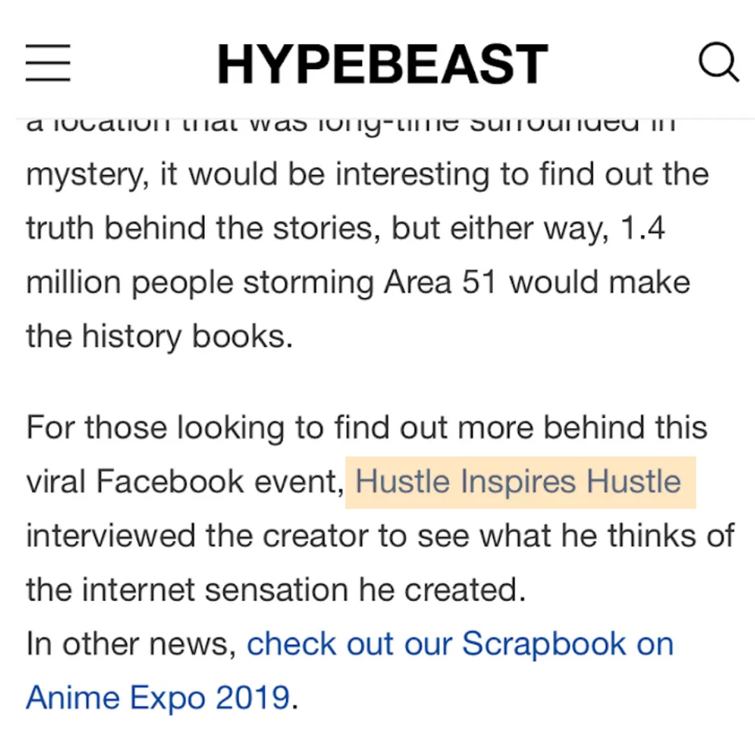 hypebeast article