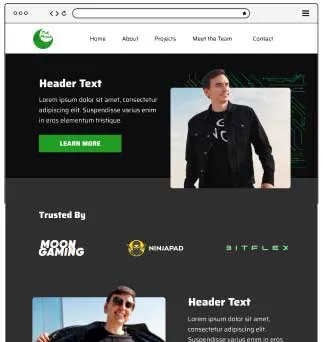 high fidelity website wireframe