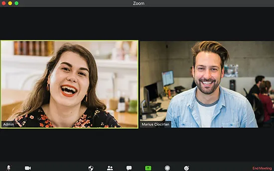 zoom call